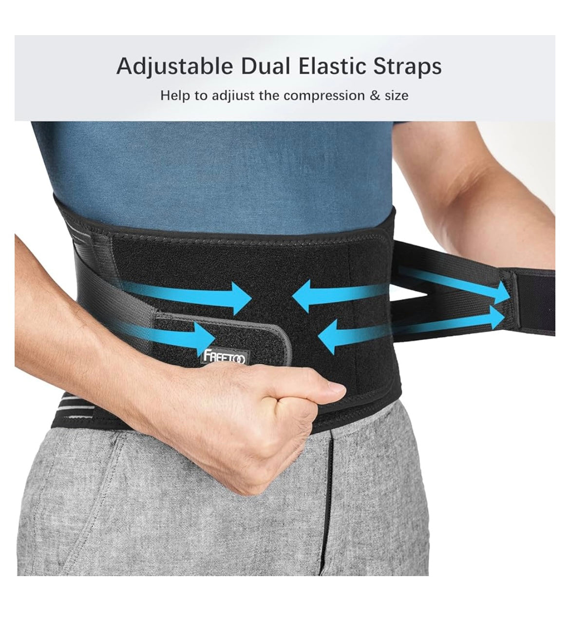 Lumbar support belt