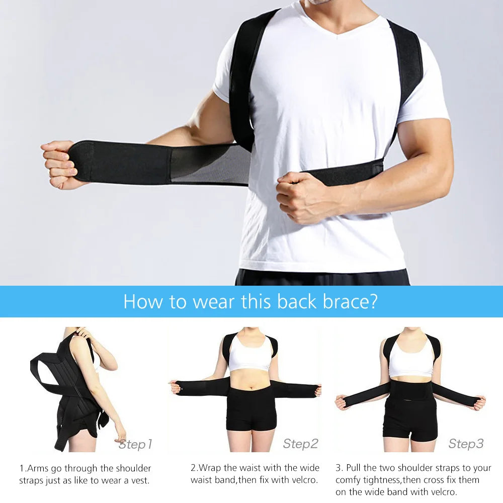 Adjustable posture corrector
